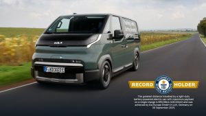 Комбето на Киа е светски рекордер, вози на струја и натоварено до врв мина 693 километри