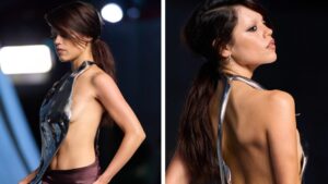 Џена Ортега во готски стил: метален топ на свеченоста во Лос Анџелес