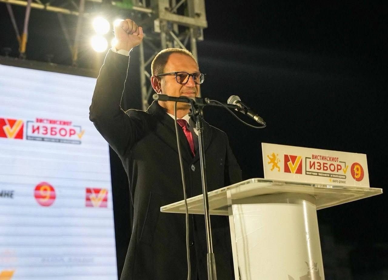 Проданоски најави голема победа во Прилеп: „Ова е триумф на делата и чесноста“