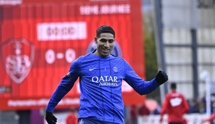 Брест немоќен против шампионот: Хакими и Дуе го вратија ПСЖ на врвот во Лига 1