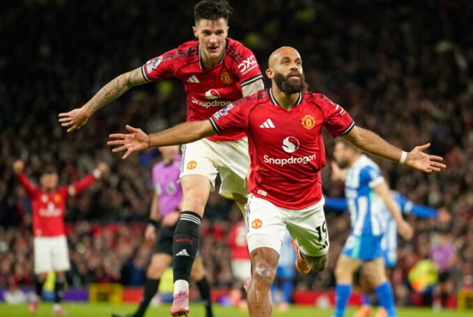 (Видео) Трет триумф во низа – Манчестер јунајтед го победи Брајтон