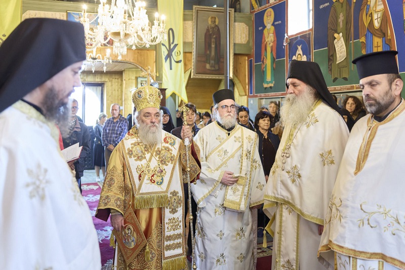 Партениј служеше во црквата во Дебар
