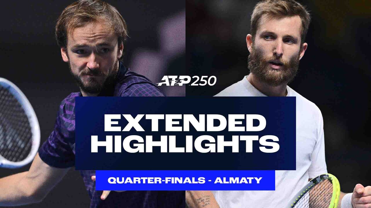 АТП Алмати: Медведев стигна до 40-то финале во кариерата, ќе игра против Муте