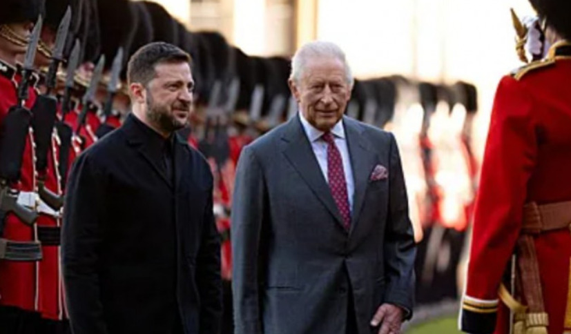 Трета средба меѓу Зеленски и кралот Чарлс од почетокот на годината