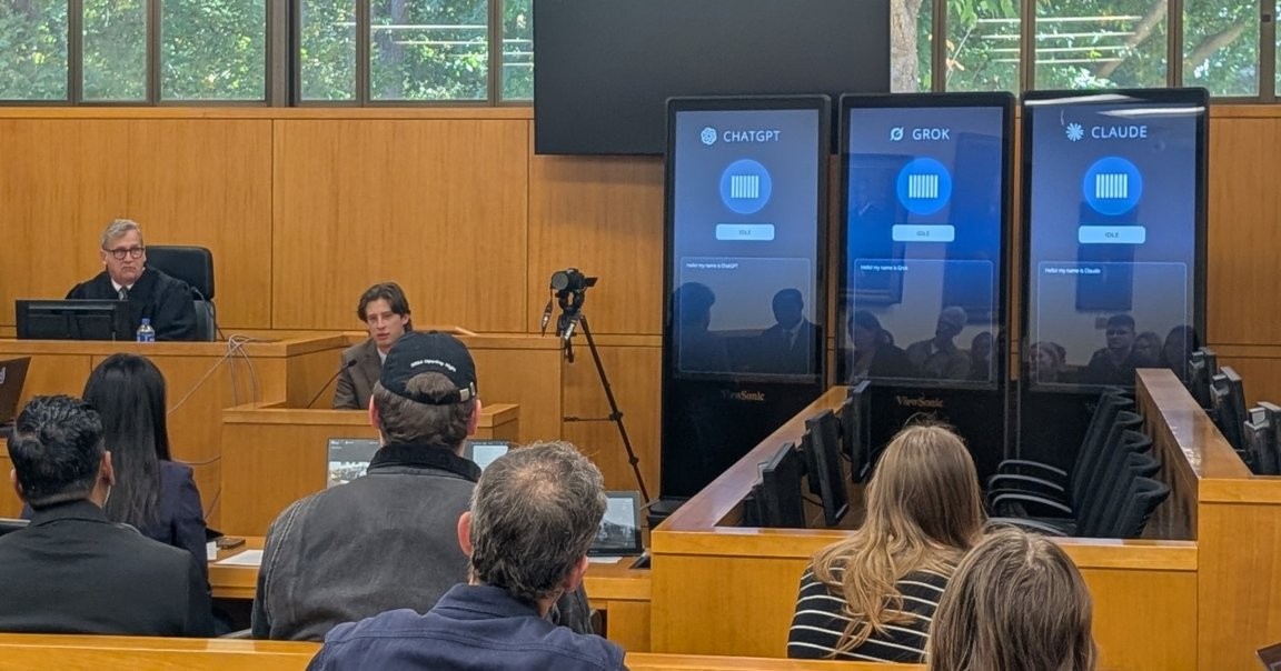 Во САД се одржа пробно судење со порота составена од 3 члена и тоа ChatGPT, Grok и Claude