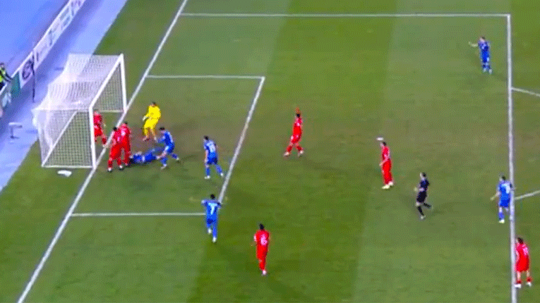 Шок и молк, Казахстан со гол со ножички поведе во Скопје (Видео)