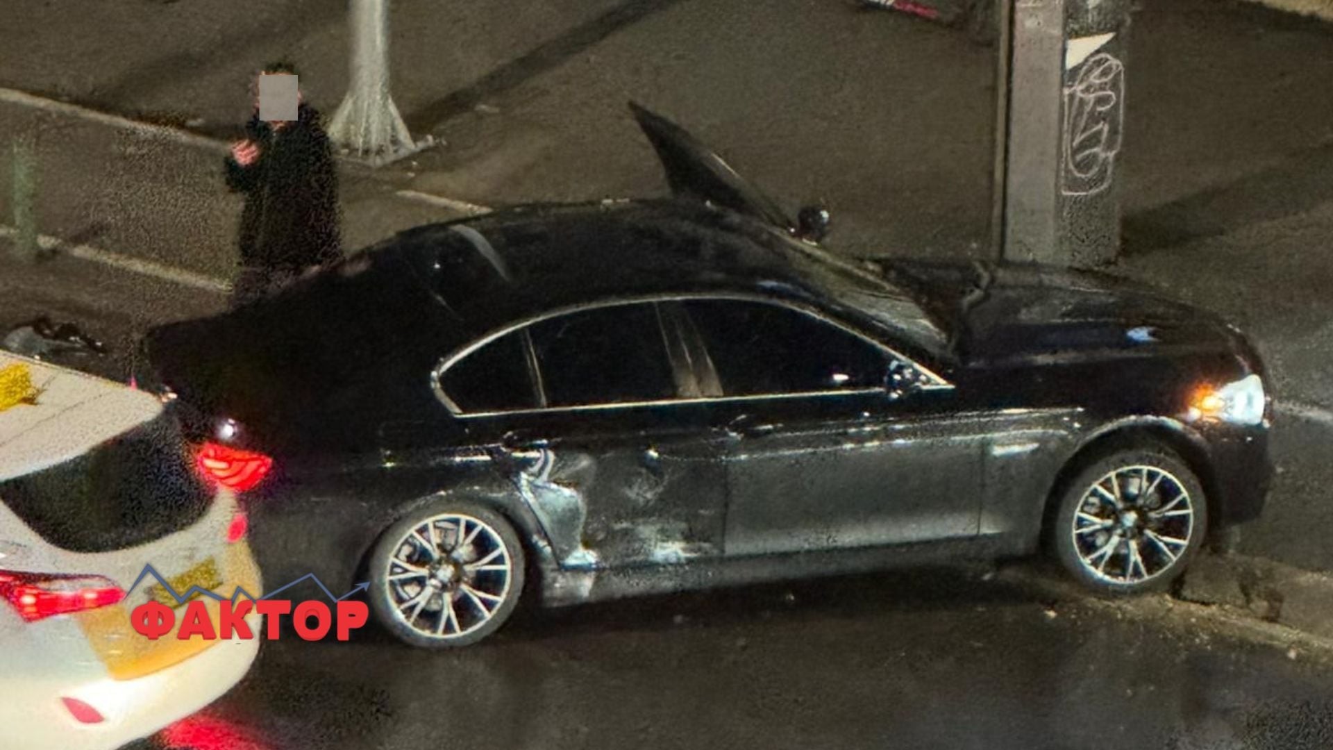 ФОТО| Карамбол на Партизанска, веројатно поради пребрзо возење