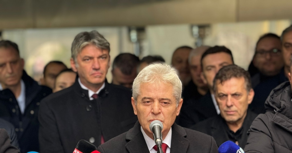 Али Ахмети: Не изгубив на избори за да се повлечам од политиката