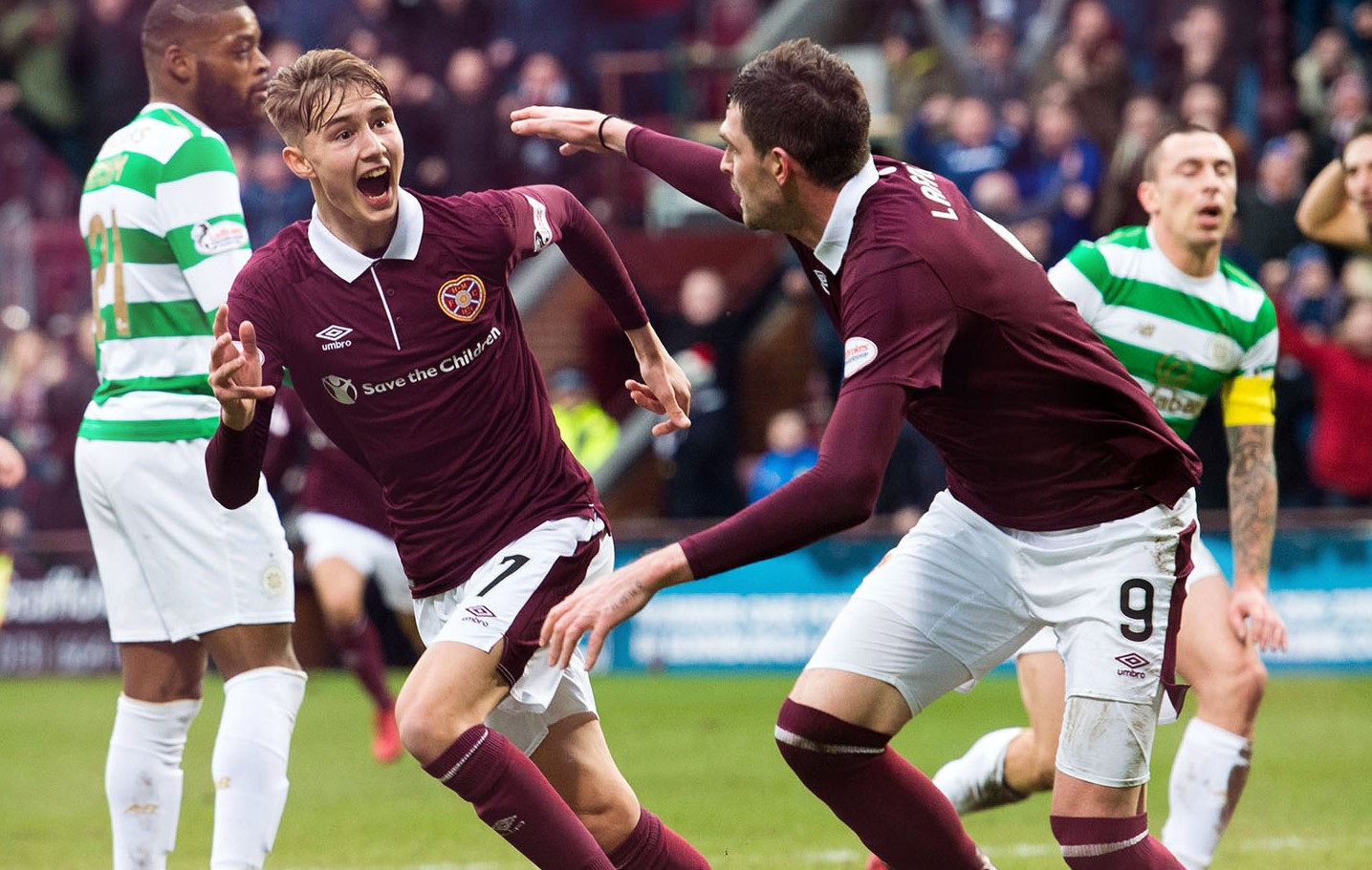 „Цела“ Шкотска е со Хартс – се гледа крајот на 40-годишната хегемонија на Селтикс и Ренџерс