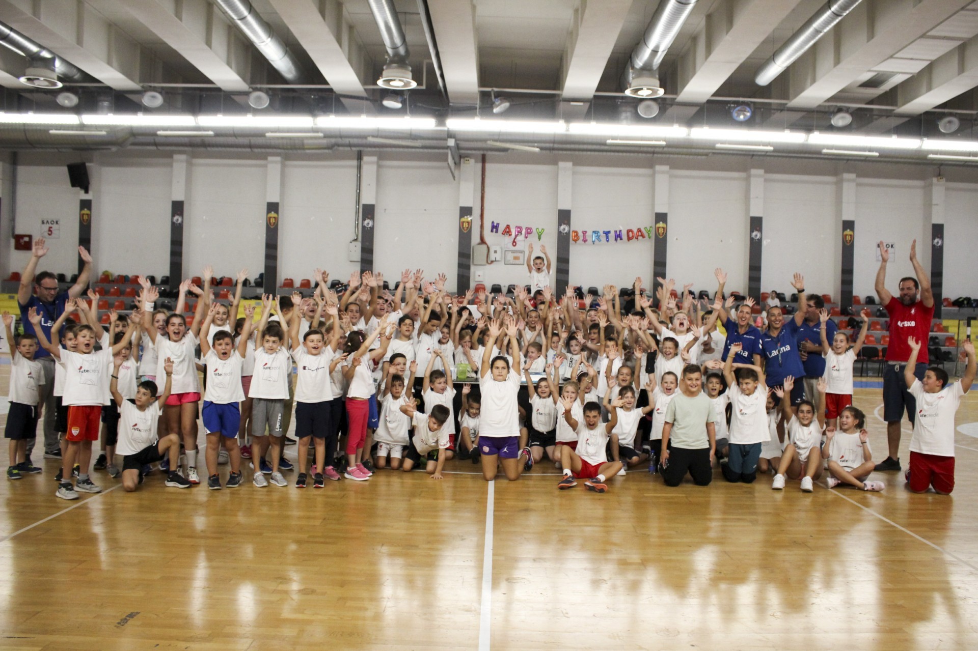 Проектот „Ракомет за секое дете“ го прослави вториот роденден, со натпревари, торта и дружење