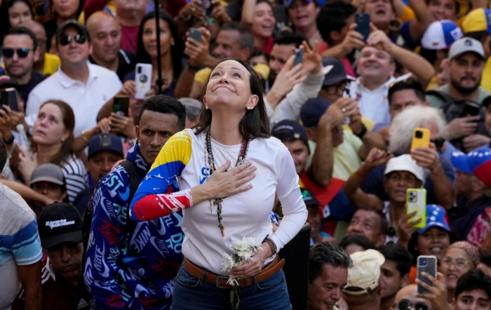 Мачадо: Нобеловата награда за мир е „огромно признание за борбата за сите Венецуелци“