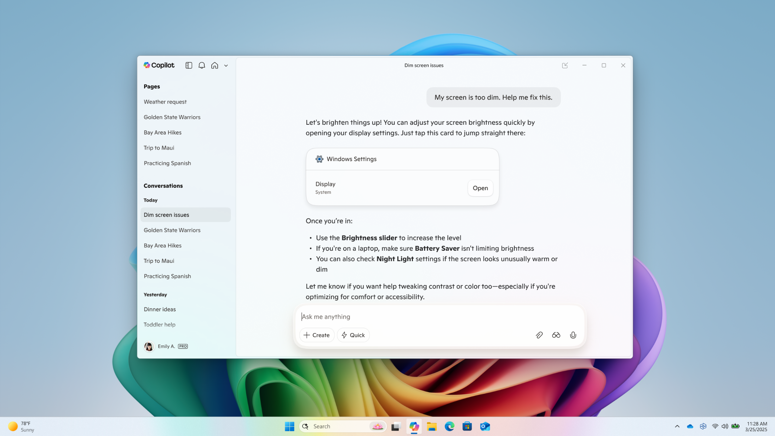 Copilot повторно добива контрола: Наскоро ќе има пристап до системските прилагодувања во Windows 11