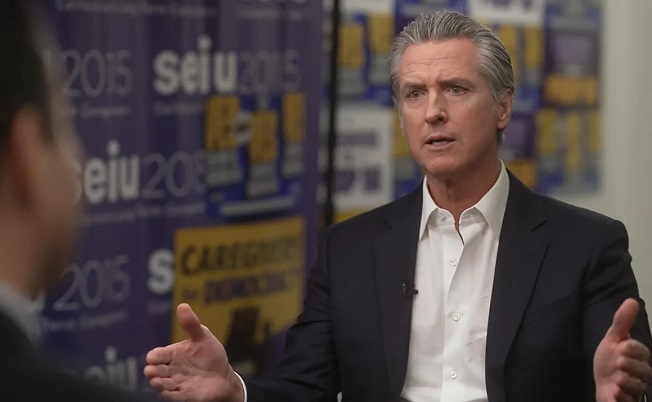 Гувернерот на Калифорнија размислува за претседателска кандидатура во 2028-ма