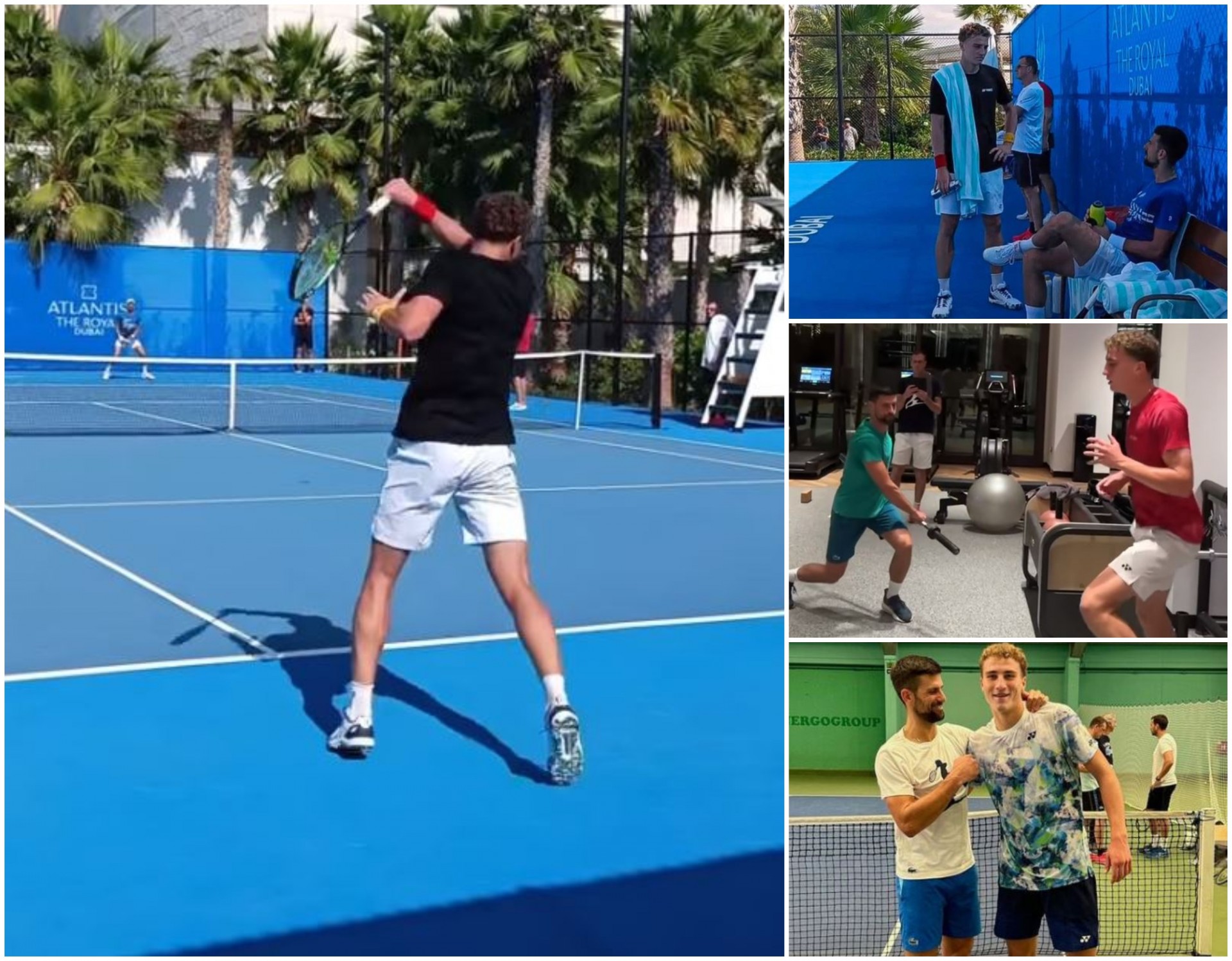 Учи од најдобрите: Калин Ивановски помина 10 неверојатни дена со Новак Ѓоковиќ и неговиот тим