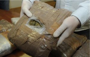 Србин преку „Табановце“ се обиде да пренесе 130 кг. марихуана сокриена во 14 патнички торби