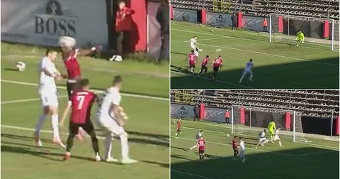 ВИДЕО: Алхасан наивно играше со рака, Бабунски од пенал ја „отвори“ Шкендија