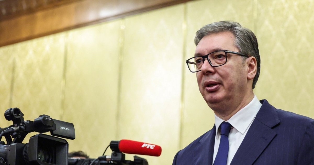 Вучиќ: Во борбено-тактичкиот камп на во западна Србија имало и тројца руски државјани