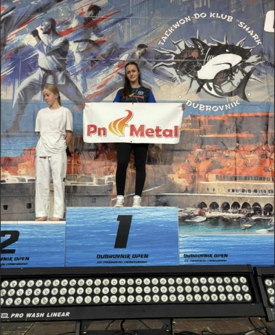 Два златни и два бронзени медали за Таеквон-до клуб „Хва Ранг ИТФ“ Лескоец – Охрид  на „Дубровник Опен 2025“