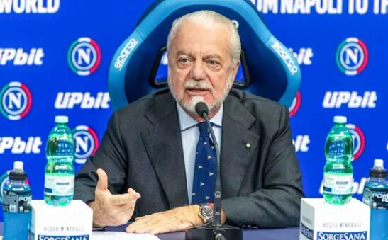 Поднесено е обвинение против претседателот на Наполи