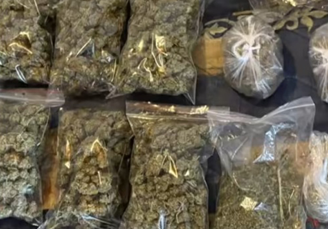 ВИДЕО| Кај скопјанец пронајдени два килограма марихуана