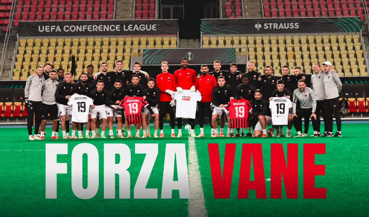 Шкендија е вистински тим: „Форца Ване“, поддршка за повредениот Ване Крстевски