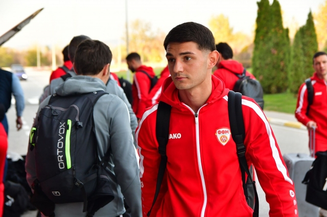 Репрезентацијата тргна кон Кардиф (ФОТО)