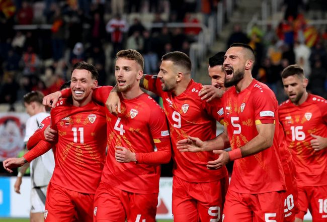 ИТАЛИЈА, ДАНСКА, ТУРЦИЈА И УКРАИНА СЕ МОЖНИТЕ ПРОТИВНИЦИ НА МАКЕДОНИЈА ВО ПЛЕЈ-ОФОТ ЗА СП 2026