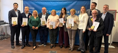 Сојузот на спортови на Скопје ги додели наградите „13 Ноември“, пливачот Евгениј Поп Ацев спортист на годината