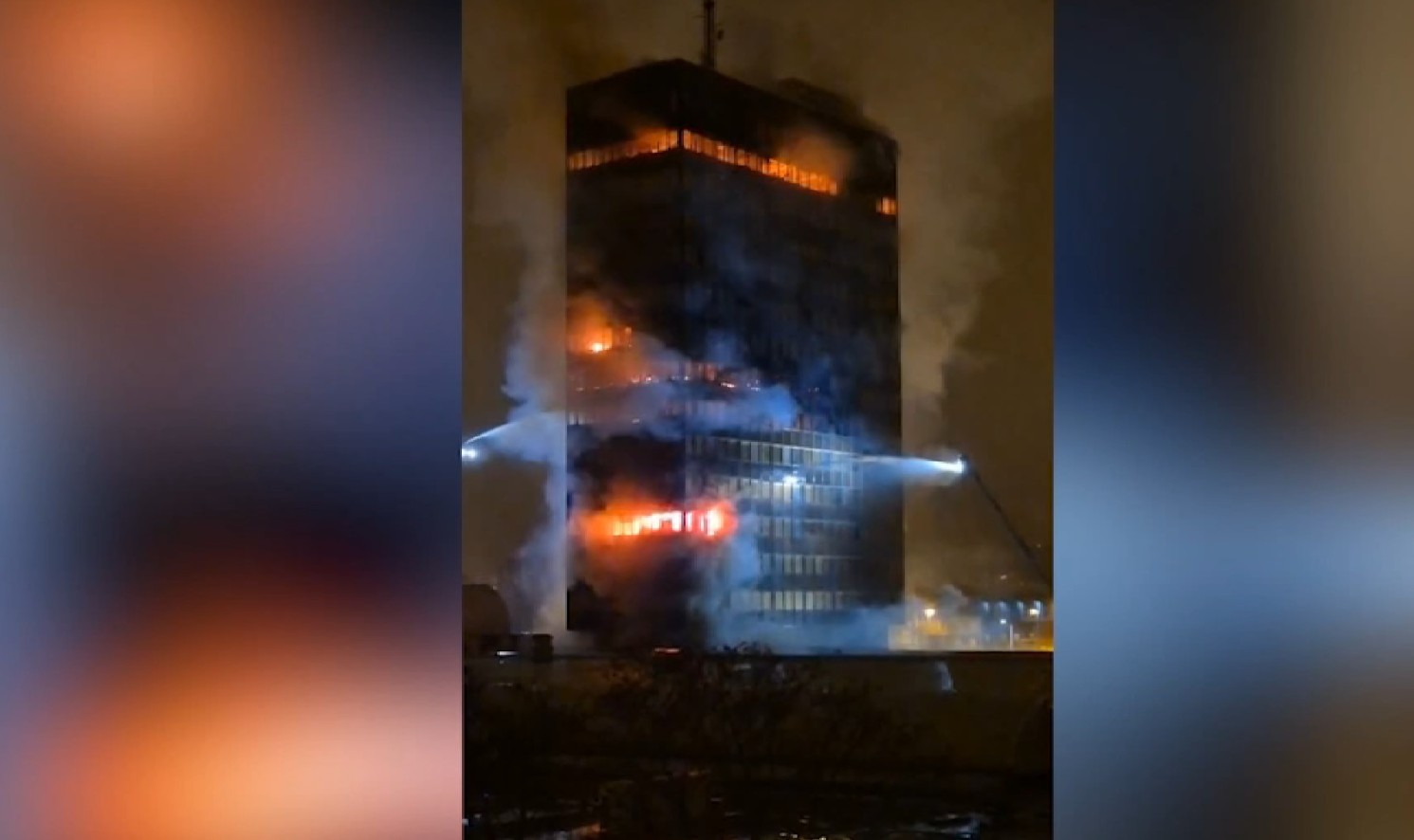 Пожар го уништи историскиот облакодер „Вјесник“ во Загреб