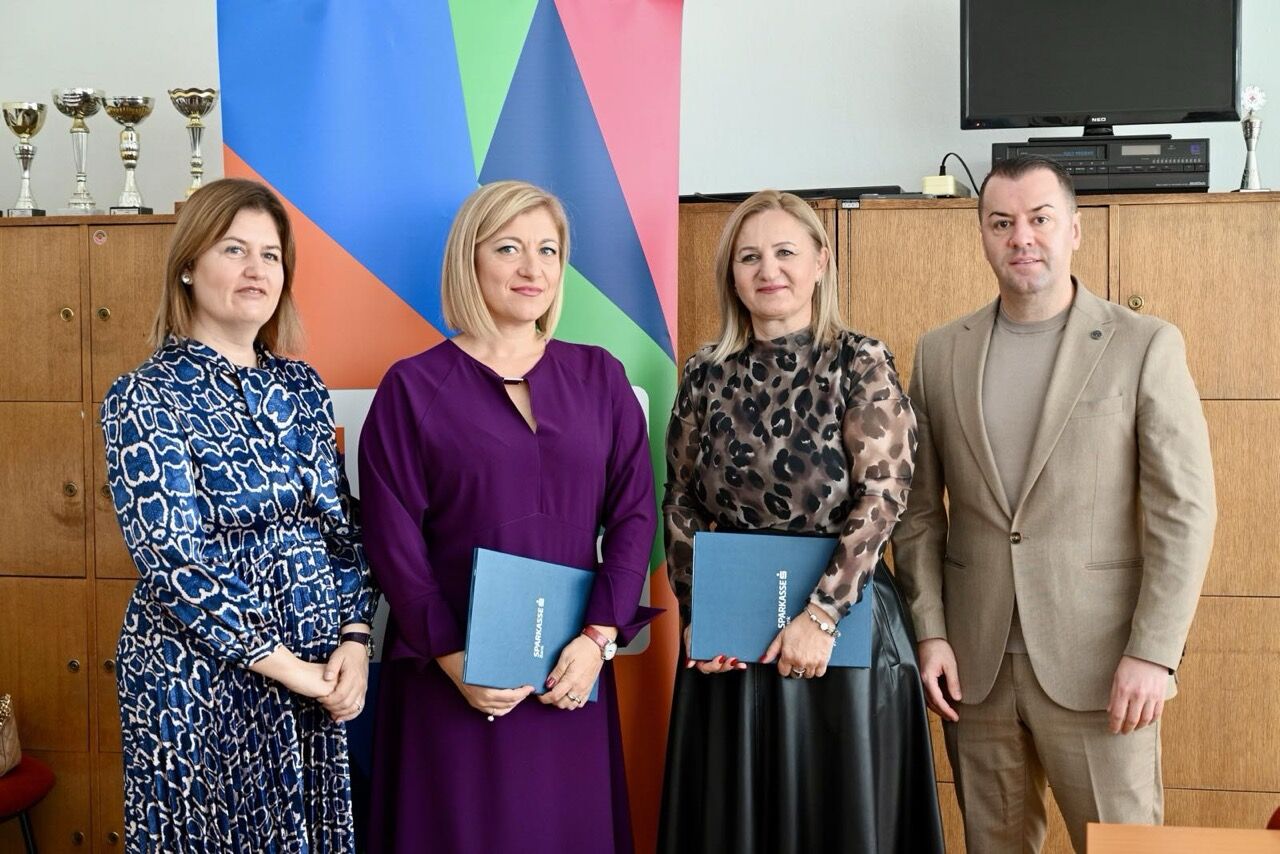 Mодерен систем за управување со трошењето електрична енергија - донација на Шпаркасе Банка