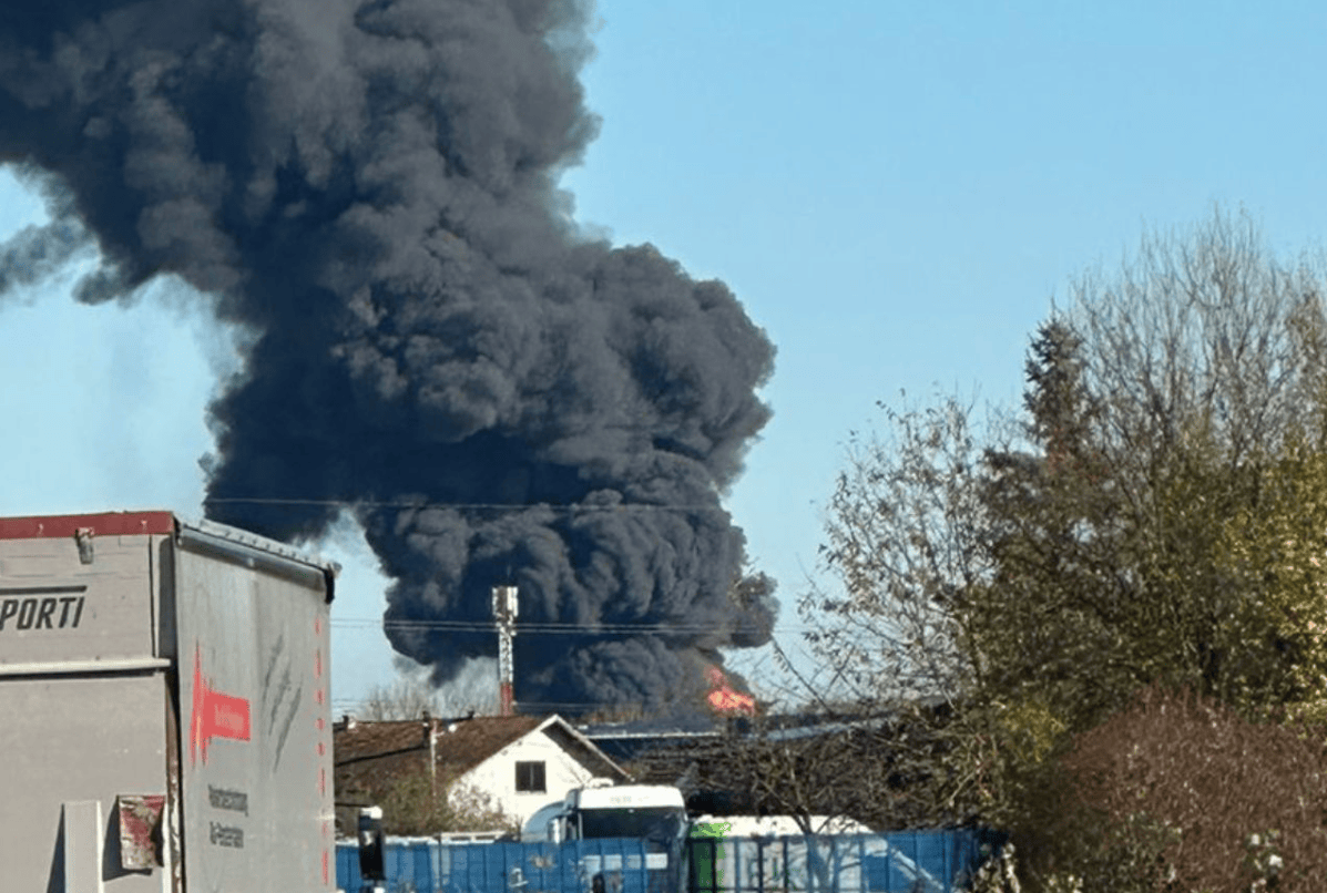 СЕРИОЗНИ ЗДРАВСТВЕНИ ПОСЛЕДИЦИ СЕ МОЖНИ: Лекарите со апел до Загрепчани да останат дома откако пожар создаде токсичен облак над градот