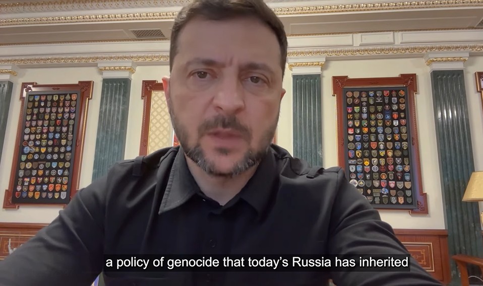 „Вистинскиот мир секогаш се гради врз загарантирана безбедност и правда“: Зеленски со ново обраќање до јавноста