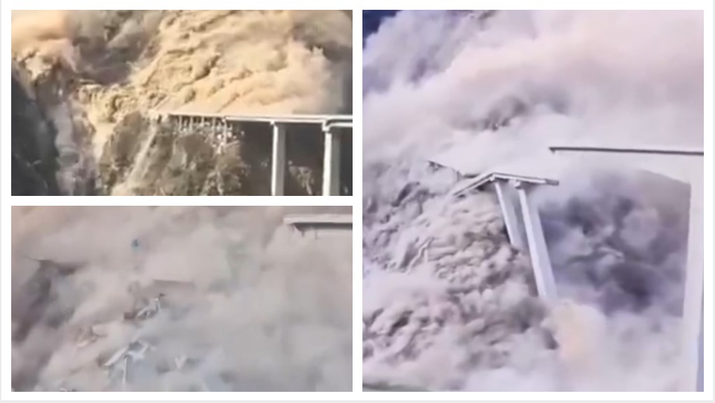 ВИДЕО Катастрофа во Кина: Се урна мост кој неодамна беше отворен
