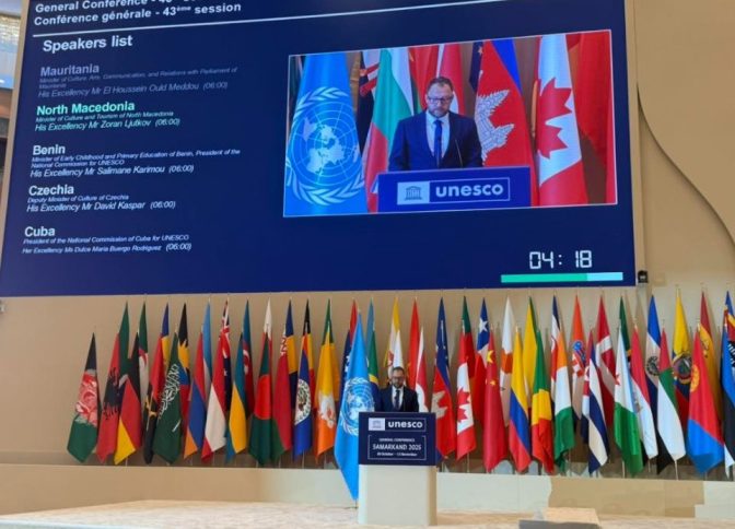 Љутков на Генералната конференција на УНЕСКО – Македонија останува посветен партнер во остварувањето на мисијата на УНЕСКО