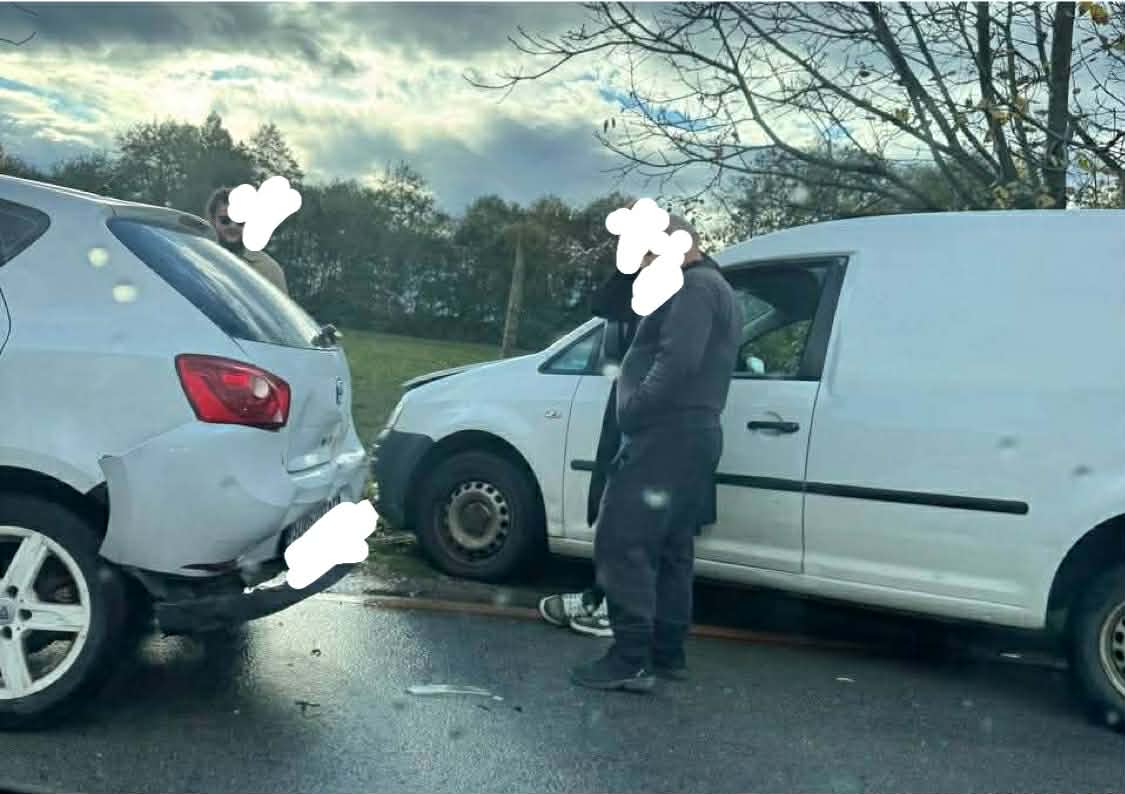 (ВИДЕО) Колони возила на патот Охрид-Струга поради случена сообраќајна незгода