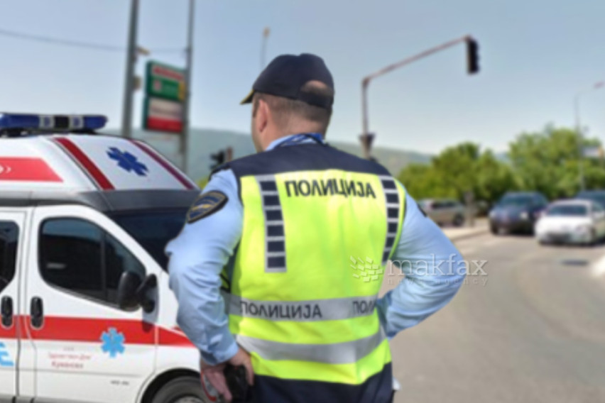 Несреќа на патот Градско – Велес, сообраќајот во прекин