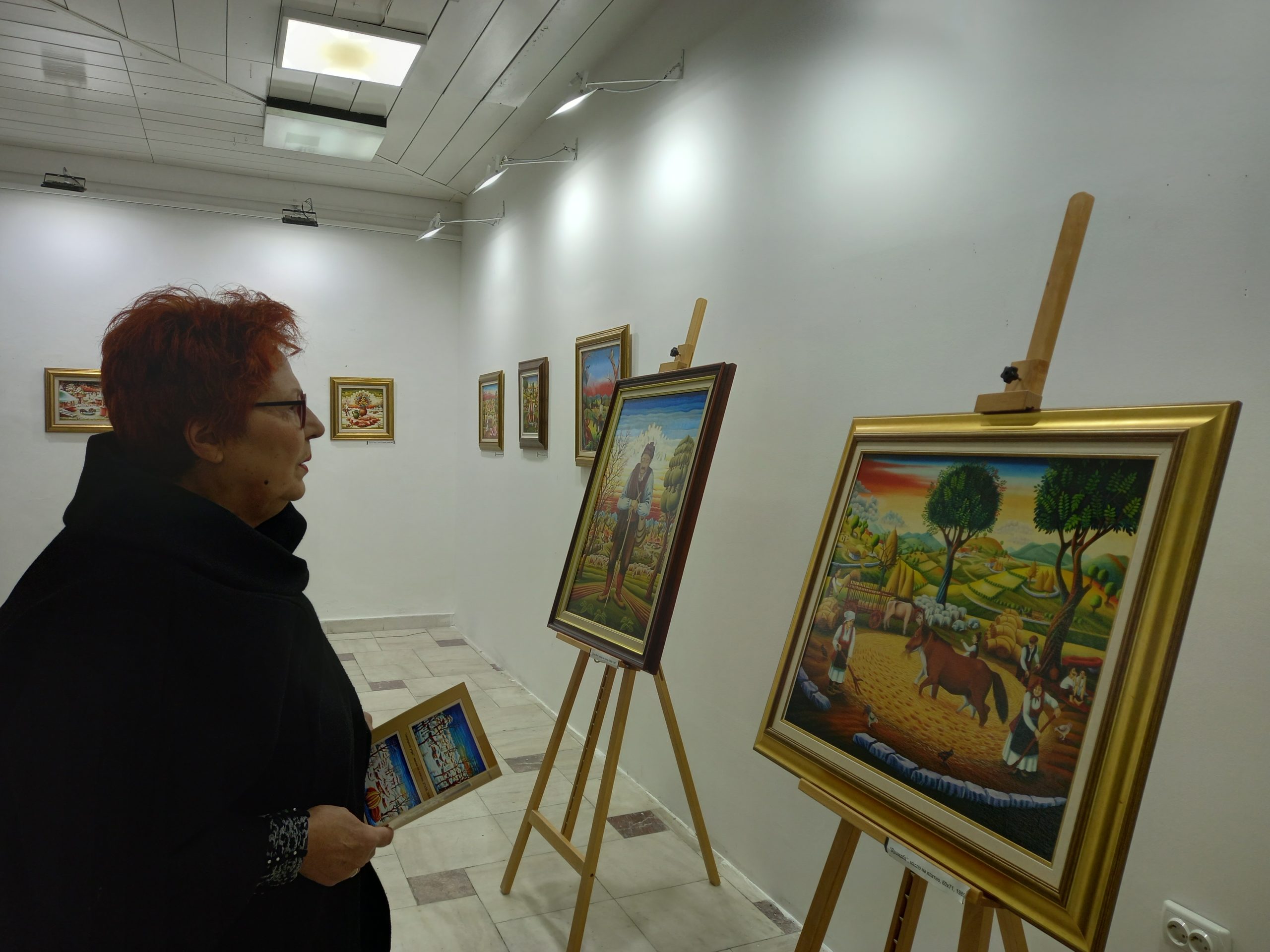 ФОТО| Во Прилеп отворена изложба од Боро Арсовски Бабата