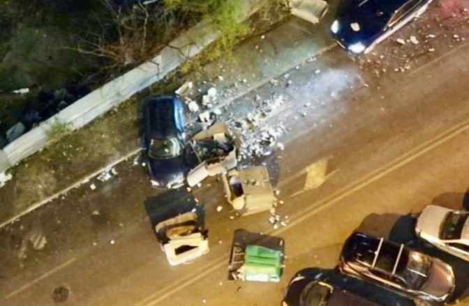 Фатен турскиот државјанин кој синоќа удри во контејнери и возило во „Аеродром“