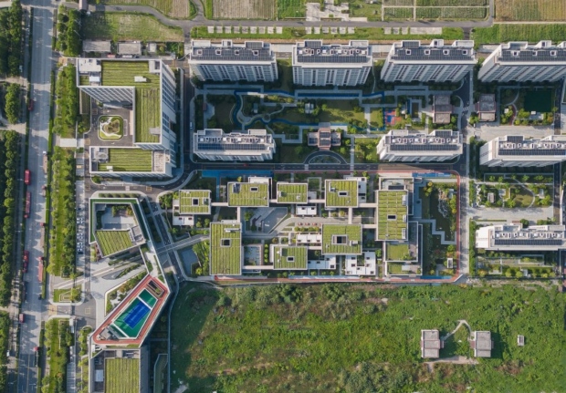 22 меѓусебно поврзани волумени го редефинираат пензионерскиот живот во Кина