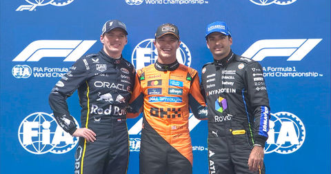 Пол-позиција за Норис, сензационален пласман на Саинц во Лас Вегас