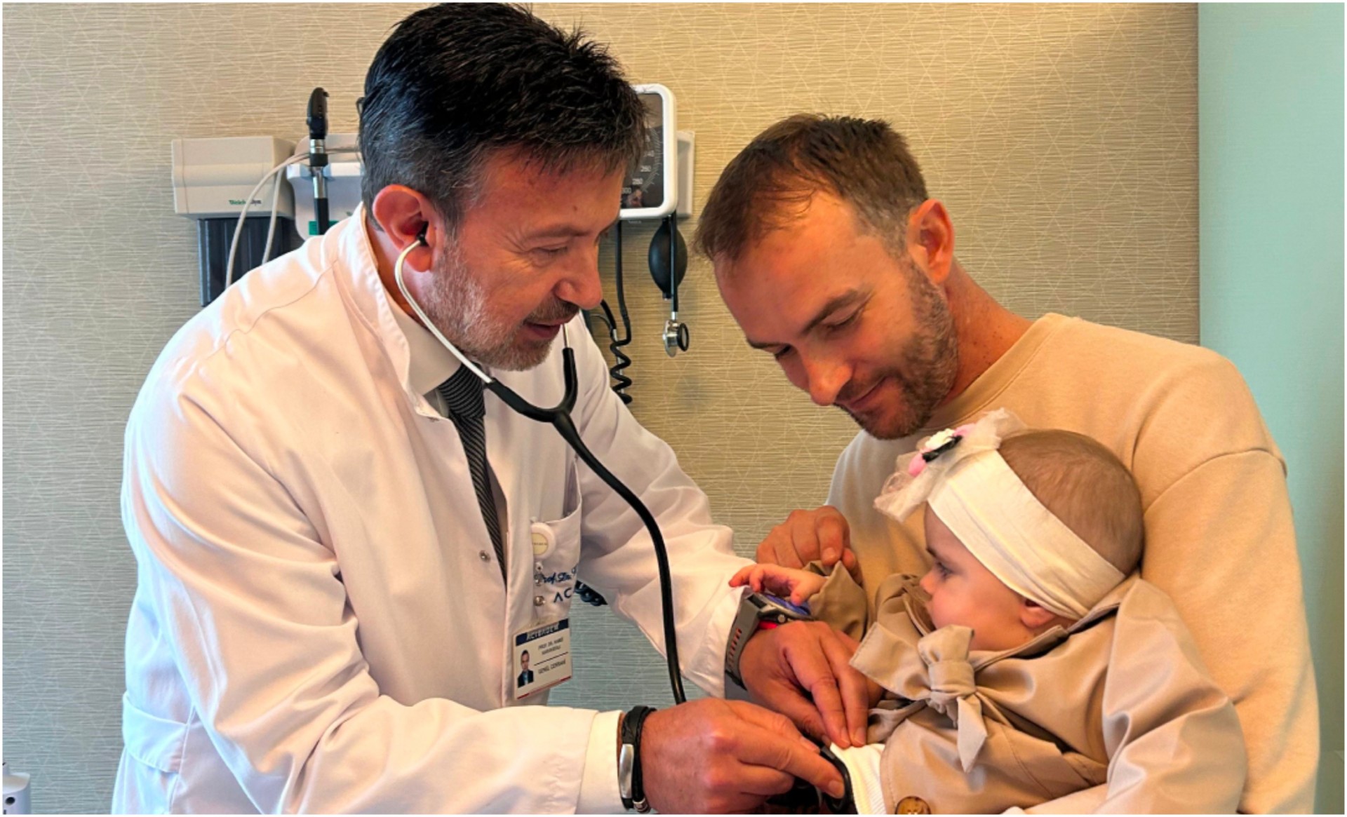 На 11 месеци Адријана води животна битка со тешка дијагноза: Нејзиниот татко-херој на приказната со среќен крај