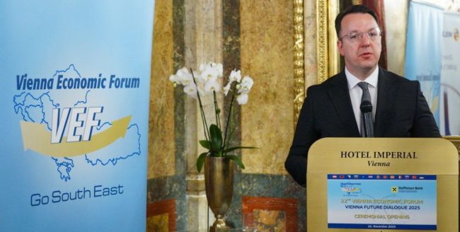 АКО НЕМА ПРОШИРУВАЊЕ НА ЕУ, ДА ВИДИМЕ ШТО ЌЕ БИДЕ СО ЗАПАДЕН БАЛКАН, РЕЧЕ ВИЦЕПРЕМИЕРОТ НИКОЛОСКИ НА ВИЕНСКИОТ ЕКОНОМСКИ ФОРУМ
