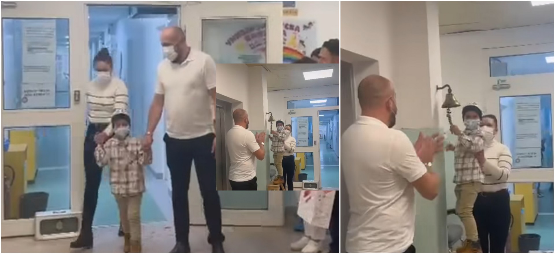 Детски херој: Победничкото ѕвонче повторно одекна за Дамјан