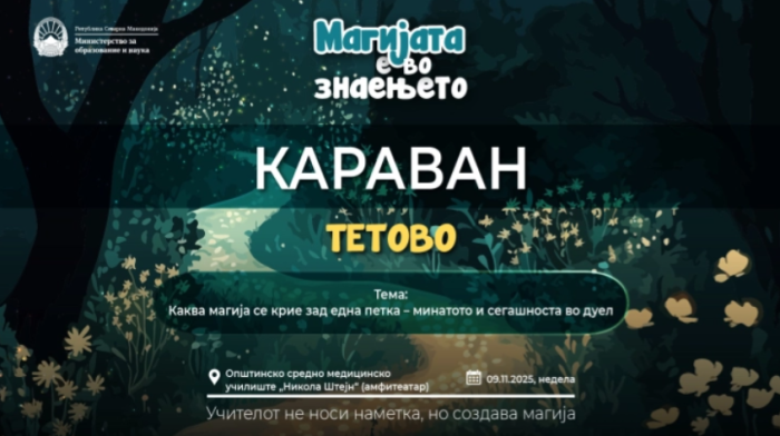 Панел-дискусија во Тетово во рамки на кампањата на МОН „Магијата е во знаењето“