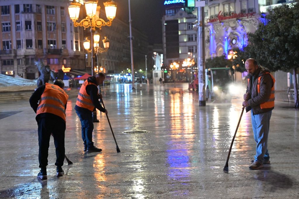 Градоначалникот Ѓорѓиевски се пофали дека Скопје станува „чисто и достоинствено“