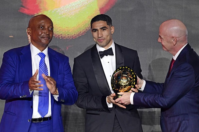 Хакими африкански фудбалер на годината