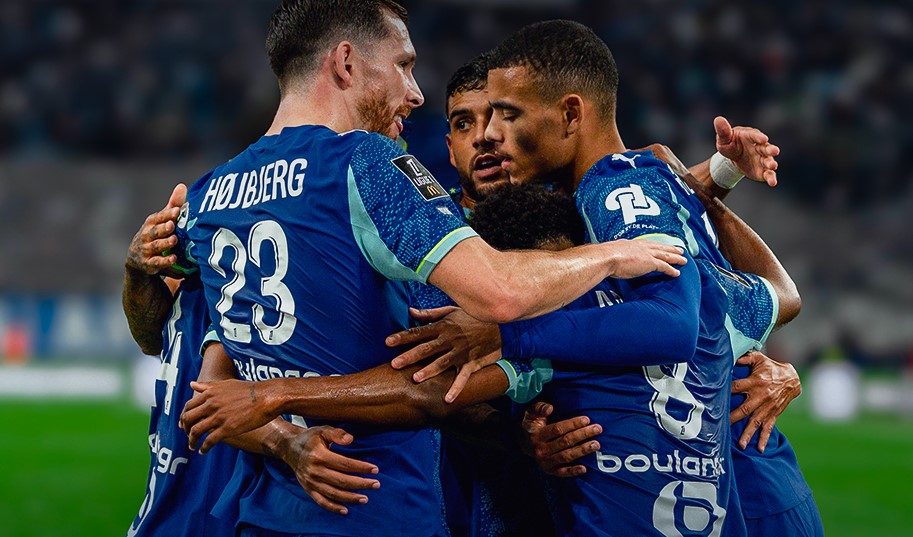 Марсеј лесно го совлада Брест и се искачи на врвот во Лига 1