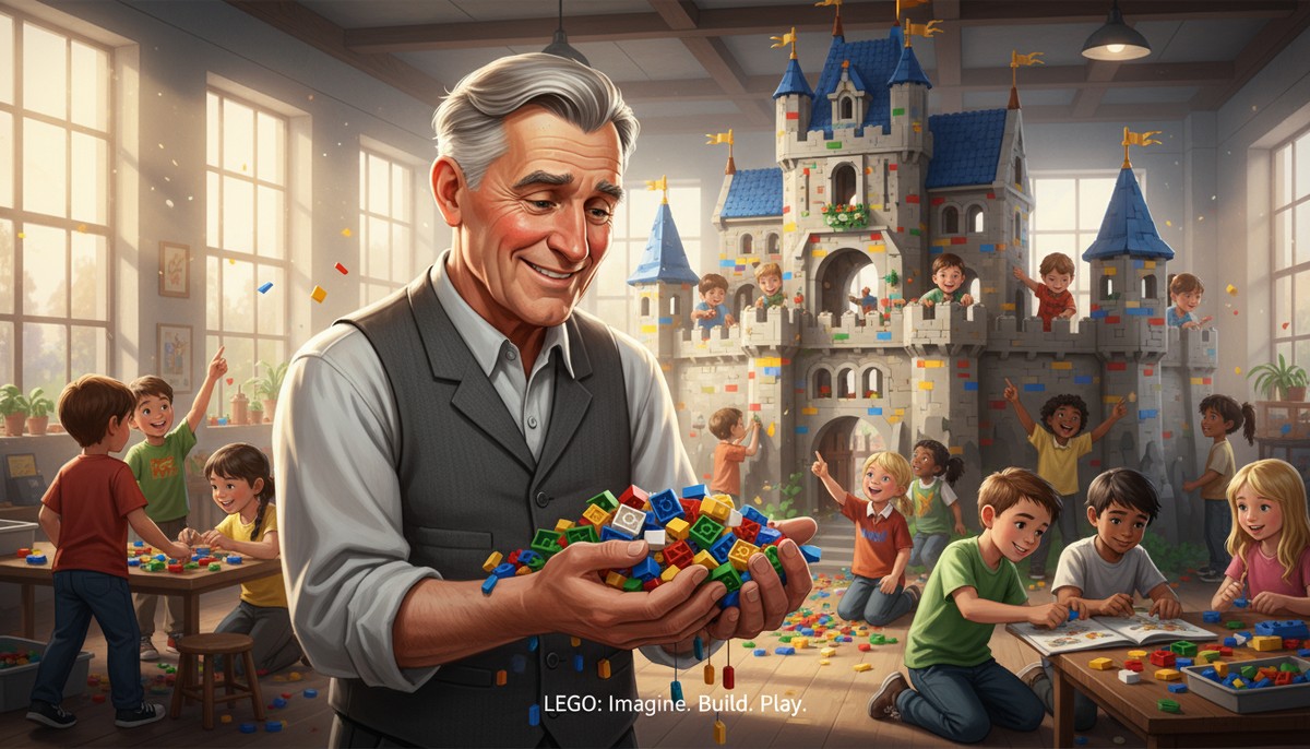 Приказната за еден херој: Кој ги измислил LEGO коцките?