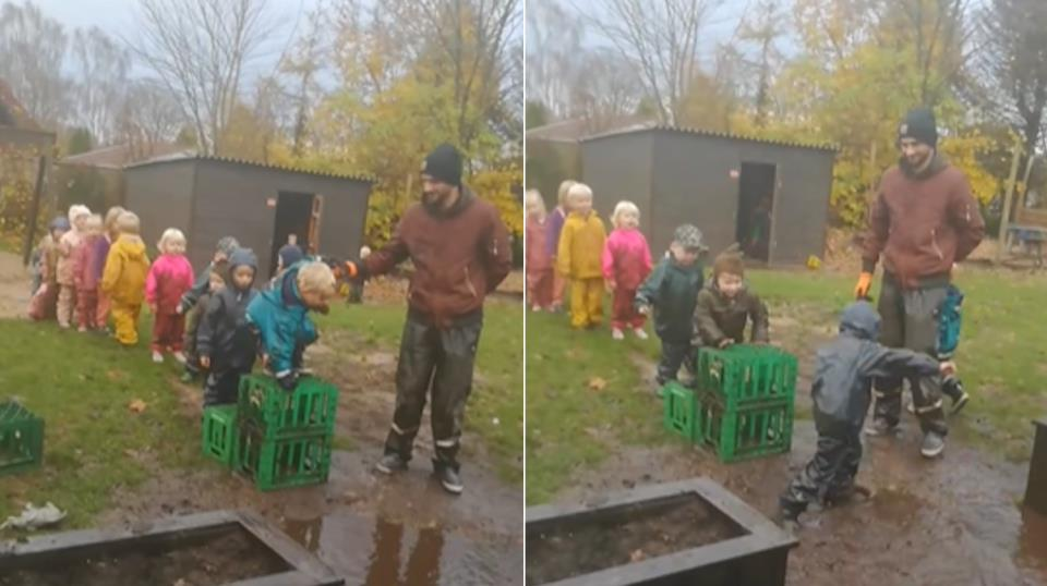 Поради она што го прават во градинка децата од Данска, Македонците би „полуделе“: Валкани од глава до пети и среќни како што можат да бидат само децата