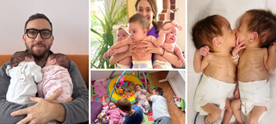 Горан Папаз, татко на предвремено родена тројка: „Девојчињата беа месец и пол во болница, Лазар го чуваа бабите и дедовците“